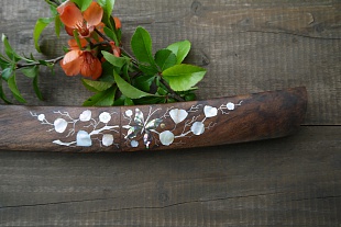 Танто "Бабочка в сакуре "