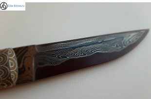 Танто "Сакура на закате" 